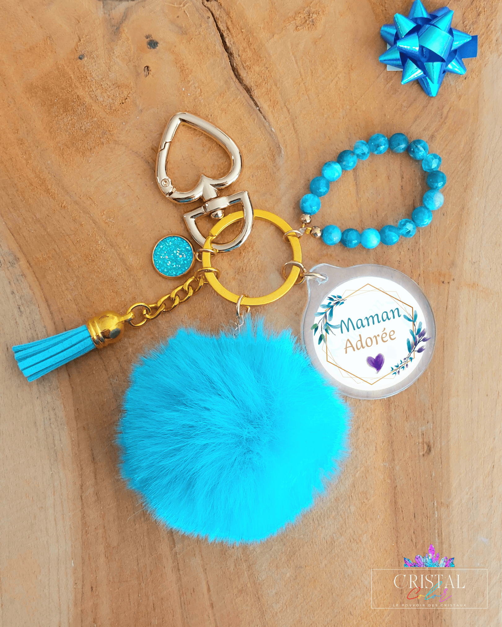 porte-cles-pompom-apatite-je-taime-maman-cristal-color