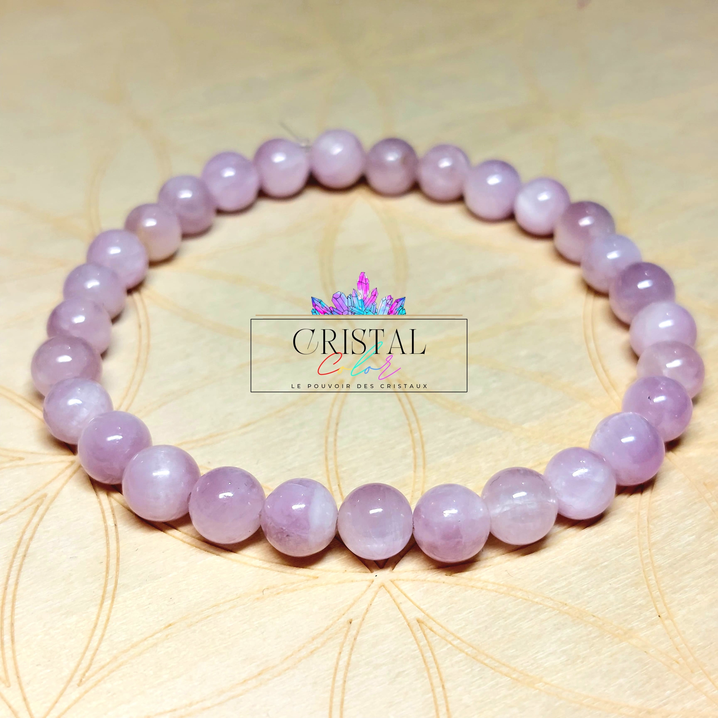 bracelet-pierre-naturelle-kunzite-foncée-6mm-cristal-color