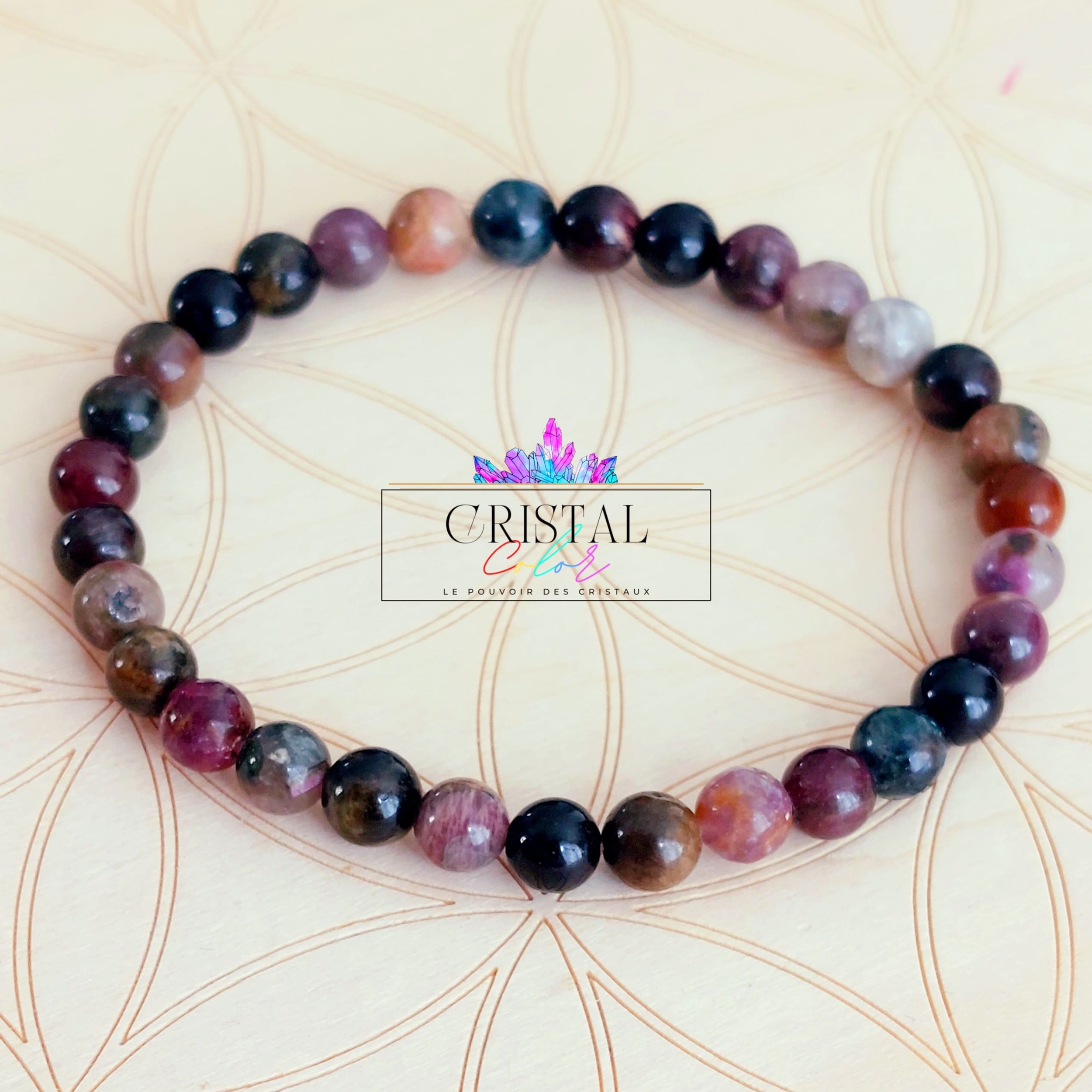 bracelet-pierre-naturelle-tourmaline-mixte-6mm-cristal-color-lithotherapie