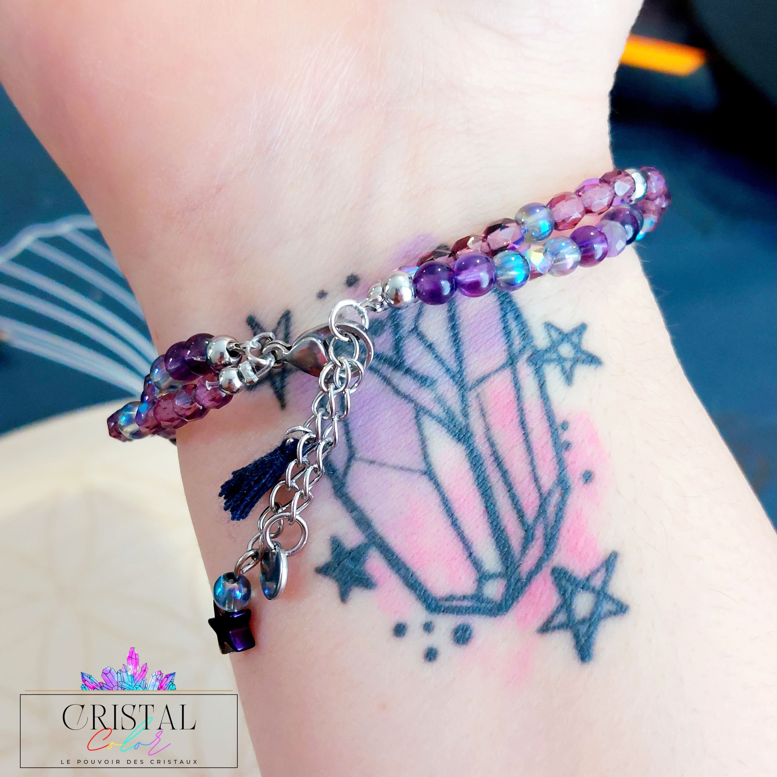 bracelet-multirangs-bracelet-double-cristal-color-amethyste-aqua-aura-violet-perles-de-verre-argenté-galaxie-étoile-pierres-naturelles-11