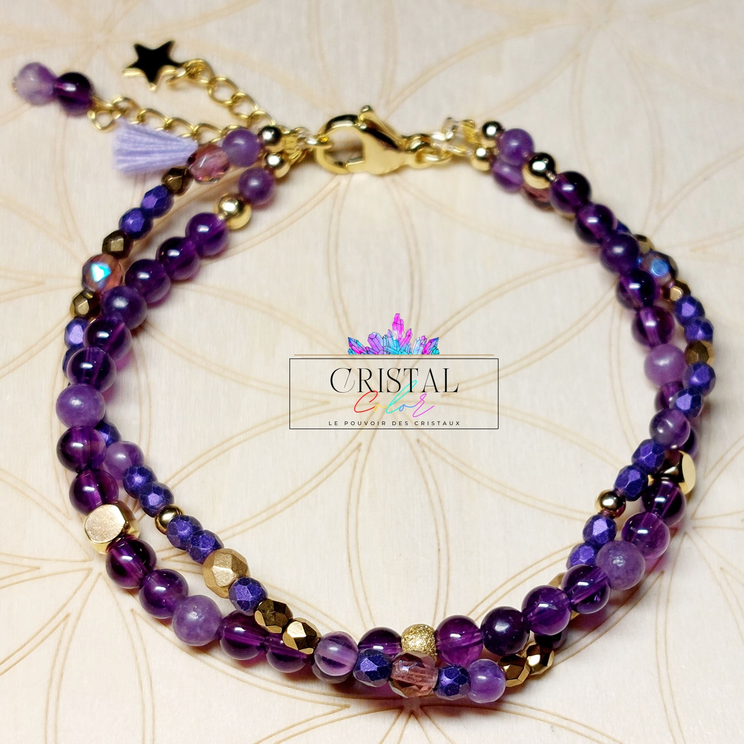 bracelet-multirangs-bracelet-double-cristal-color-amethyste-lépidolite-violet-perles-de-verre-doré-nova-étoile-pierres-naturelles