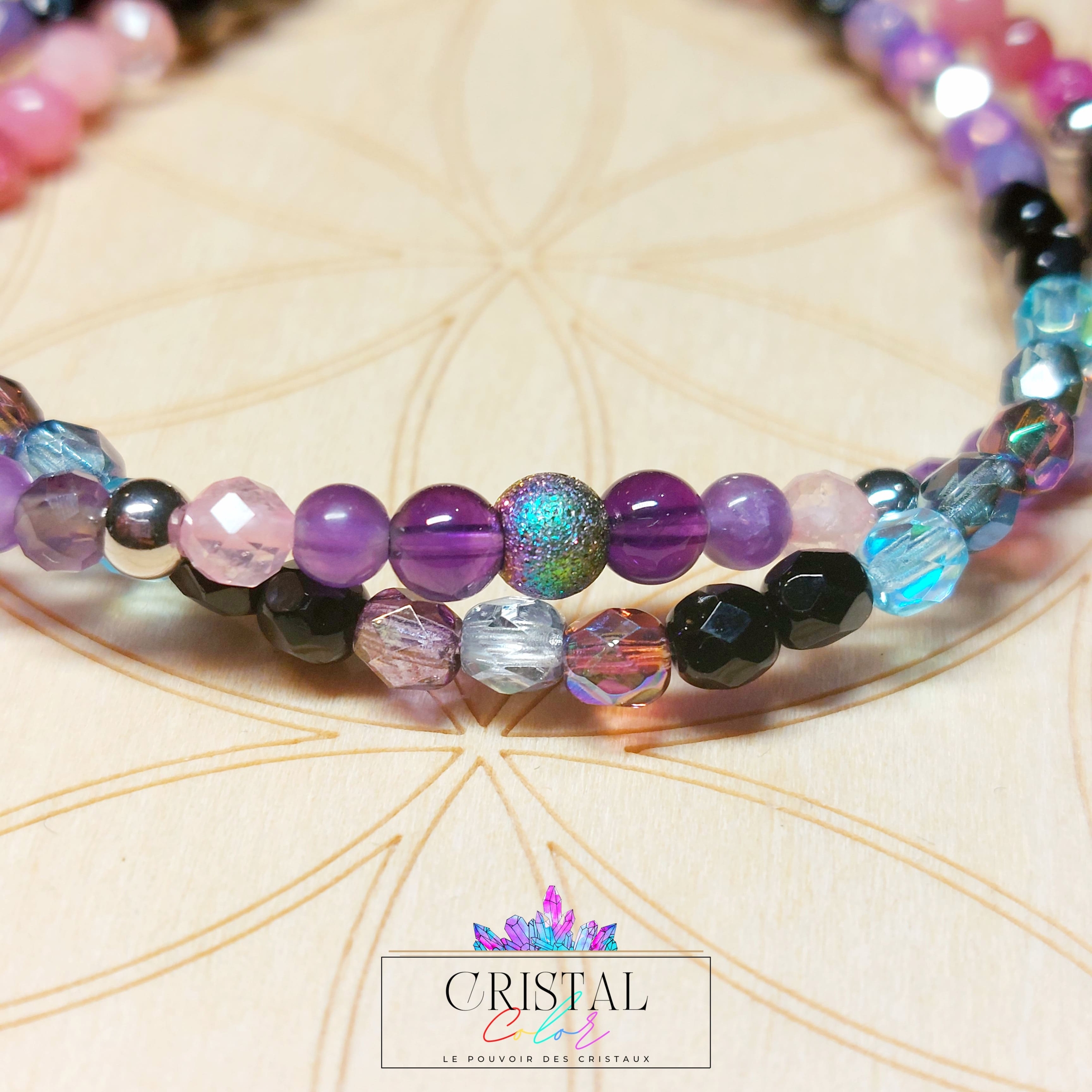 bracelet-multirangs-bracelet-double-amethyste-amazonite-quartz-rose-rubis-tourmaline-cristal-color-perles-verre-argenté-chroma-pierres-naturelles-2