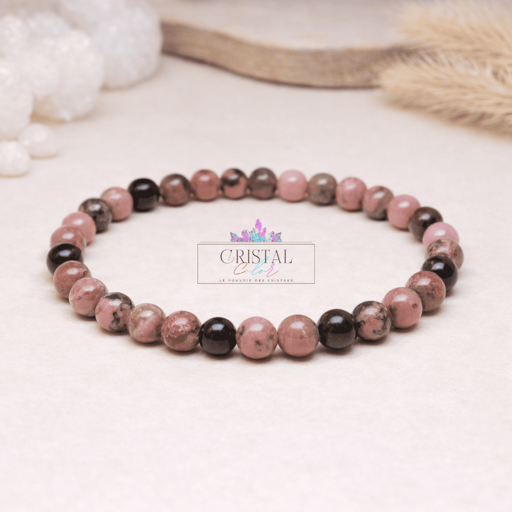 bracelet-rhodonite-noire-rose-6mm-perles-pierres-naturelles-cristal-color-le-pouvoir-des-cristaux