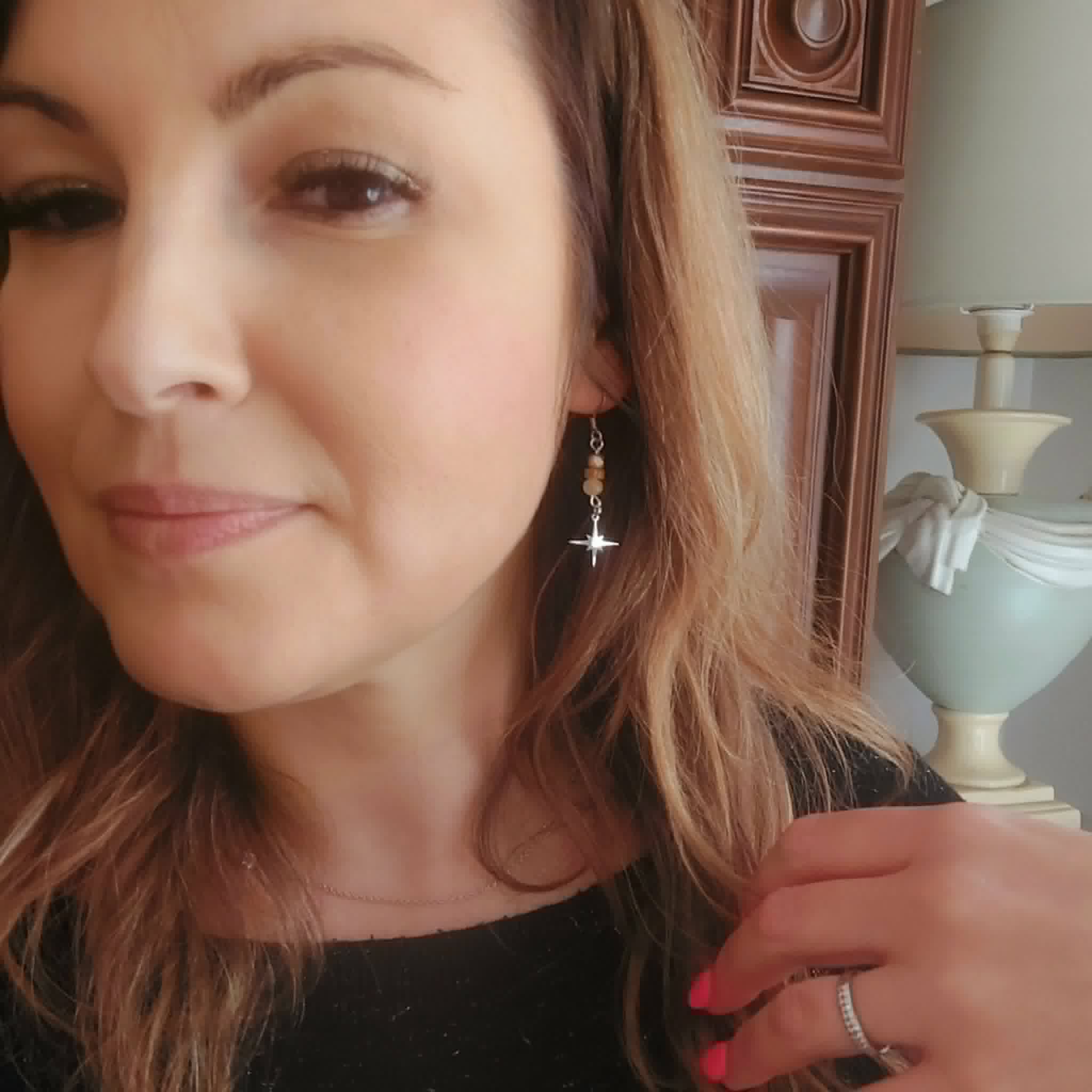 boucles-oreilles-acier-inoxydable-argenté-étoile-scintillante-apatite-topaze-perles-verre-cristal-de-verre-2