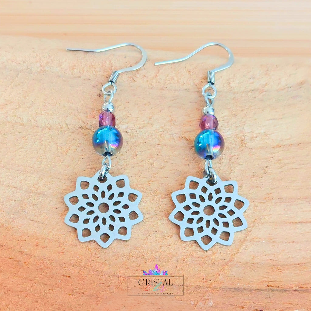 boucles-d-oreilles-mandala-aqua-aura-cristal-de-verre-argent-acier-inoxydable-cristal-color