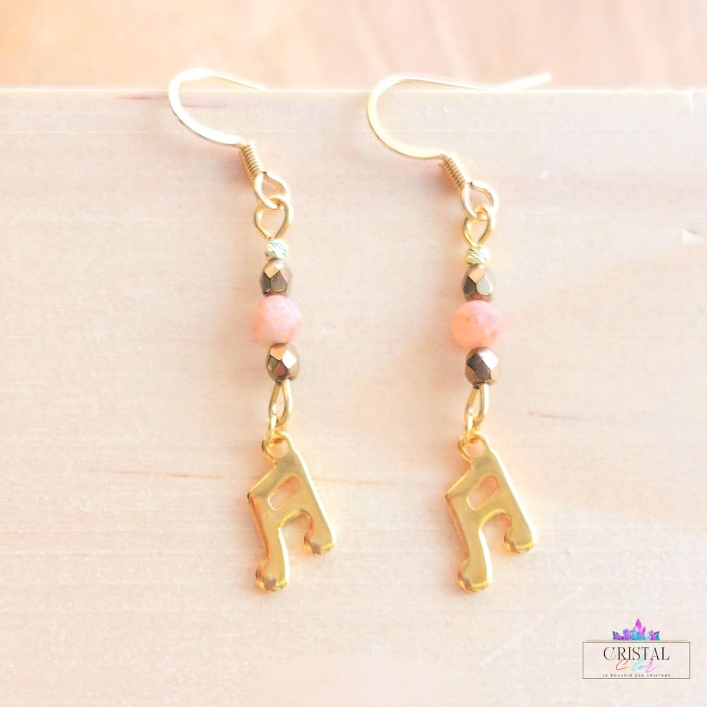 boucles-d'-oreilles-note-de-musique-acier-inoxydable-doré-pierre-naturelle-cristal-color-1