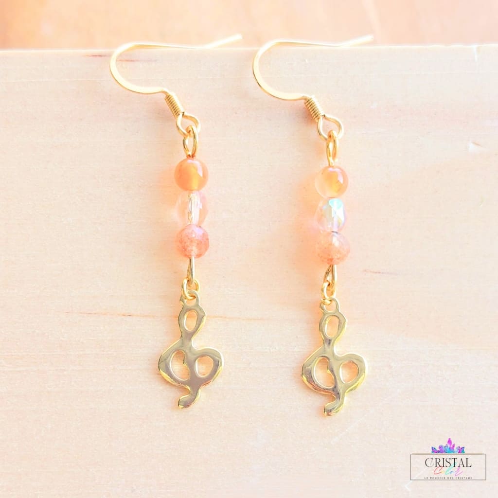 boucles-d'-oreilles-note-de-musique-acier-inoxydable-doré-pierre-naturelle-cristal-color-2