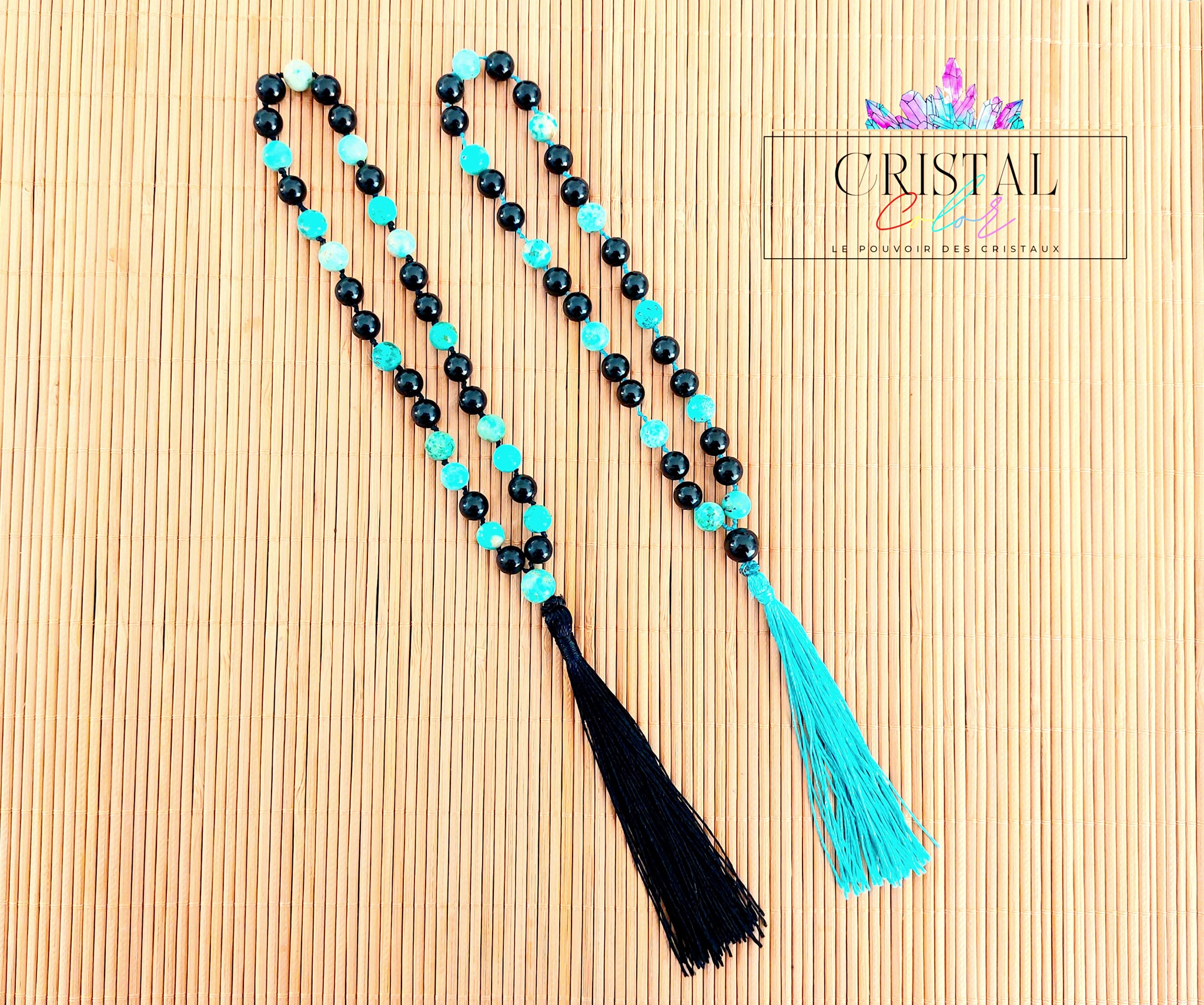 mala-pierres-naturelles-turquoise-tourmaline-noire-protection-voiture-cristal-color-by-aline