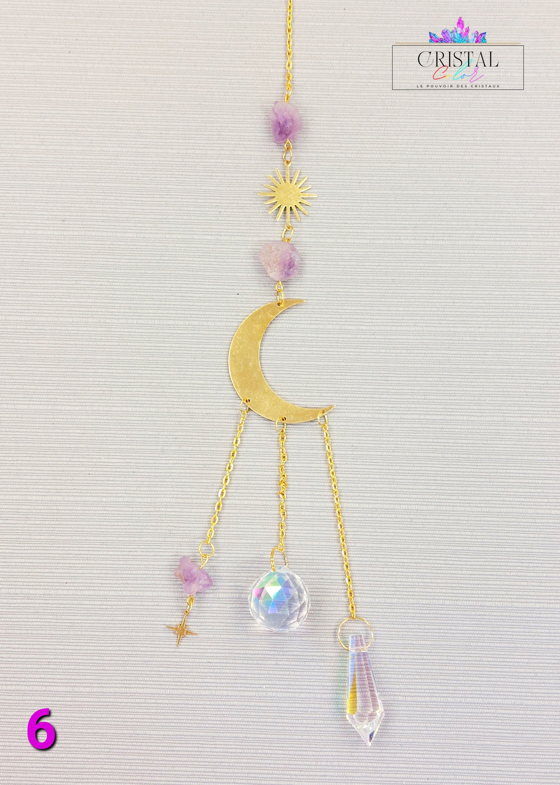 attrape-soleil-cristal-doré-grande-lune-1-soleil-g3-chaines-pendantes-sous-lune-2-pierres-amethyste-cristal-color-le-pouvoir-des-cristaux-by-aline-energie