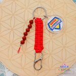 Porte-clés-paracorde-pierres-naturelles-cristal-color-super-maitre