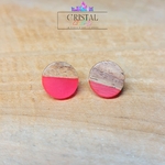 boucles-d-oreilles-puces-bois-résine-cristal-color-le-pouvoir-des-cristaux-by-aline-fushia-translucide
