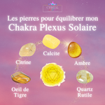 Les pierres pour équilibrer mon Chakra Plexus