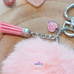porte-cles-fourrure-pompon-rose-quartz-rose-cristal-de-verre-pierres-naturelles-st-valentin-cristal-color-le-pouvoir-des-cristaux-coeur-amour-2