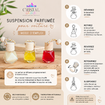mode demploi suspension pour voiture cristal color