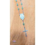 chapelet-dizainier-vierge-marie-croix-jesus-creation-artisanale-cristalcolor-cristal-color-le-pouvoir-des-cristaux-by-aline-lithothérapie-aventurine-verte-3