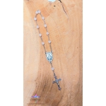 chapelet-dizainier-vierge-marie-croix-jesus-creation-artisanale-cristalcolor-cristal-color-le-pouvoir-des-cristaux-by-aline-lithothérapie-quartz-rose