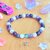 bracelet enfant pierres naturelles amethyste lepidolite kunzite cristal de roche rentree scolaire serenite apaisement paix interieure douce nuit cristal color