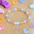 bracelet enfant cristal color pierres naturelles ambre amethyste quartz rose croissance apaisement serenite calme amour confiance en soi