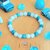 bracelet enfant cristal color pierres naturelles calcedoine apatite aigue marine communication timidite serenite emotions croissance systeme immunitaire orl