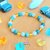bracelet enfant cristal color pierres naturelles ambre apatite aigue marine croissance orl apaisement dent motivation communication angoisses