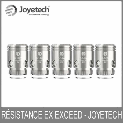 Résistances (x5) EX Exceed 1,2 Ohm - Joyetech