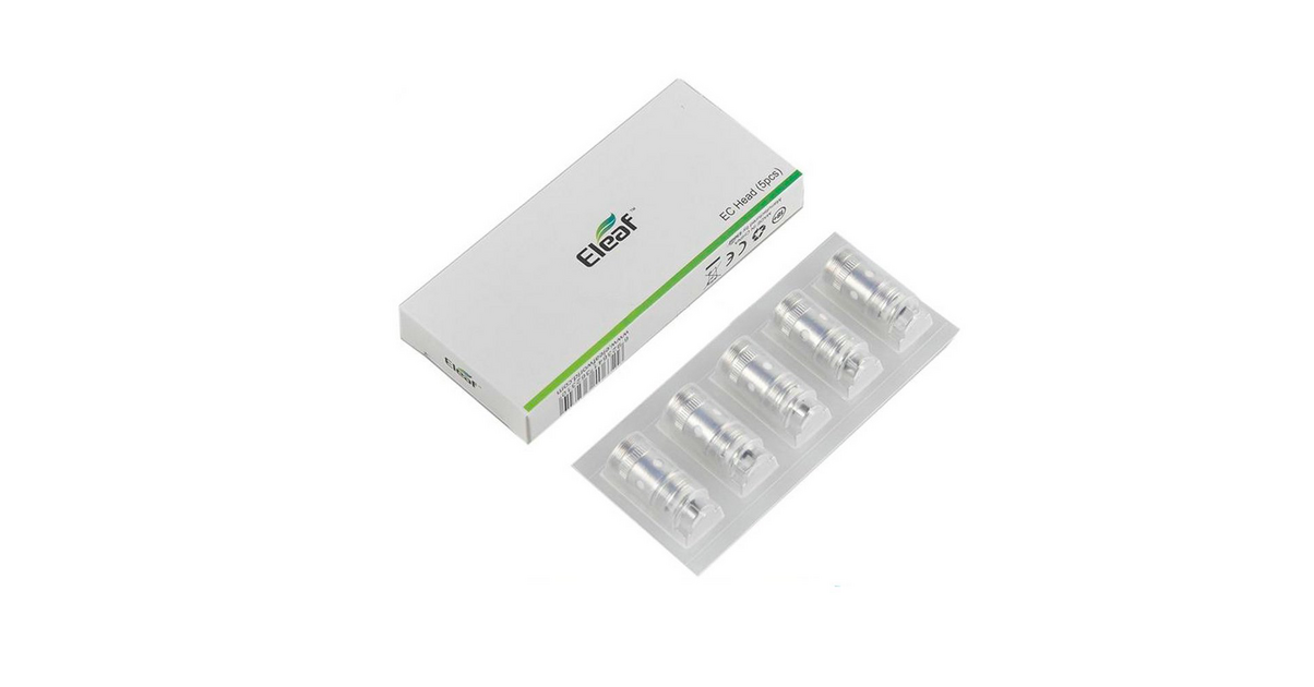 Rsistances (x5) EC Head 0.3 ohm - Eleaf au meilleur prix