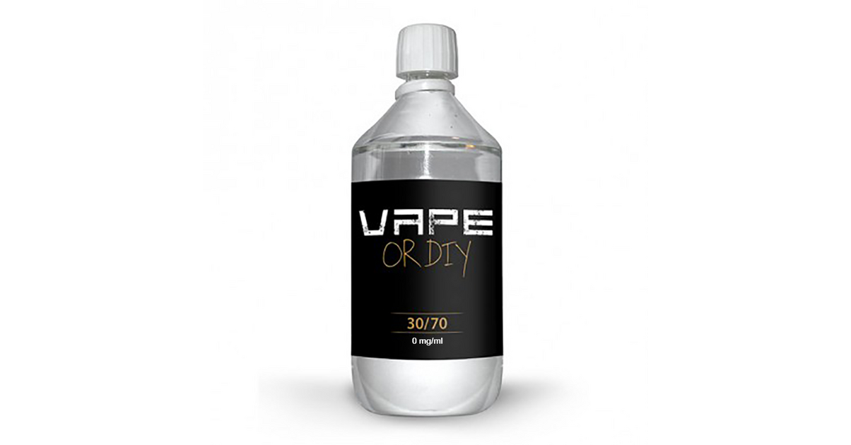 Achat en Ligne de Base E-liquide DIY 1 Litre 0 mg/ml 30/70