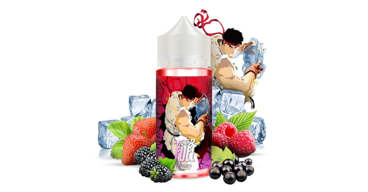 Seiryuto Fighter Fuel 100 ml – Fruits Rouges & Fraîcheur