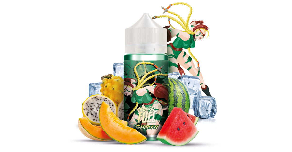 Shaken 100 ml Fighter Fuel Exotique & frais AromeMarket Shaken 100 ml Fighter Fuel Exotique & frais AromeMarket