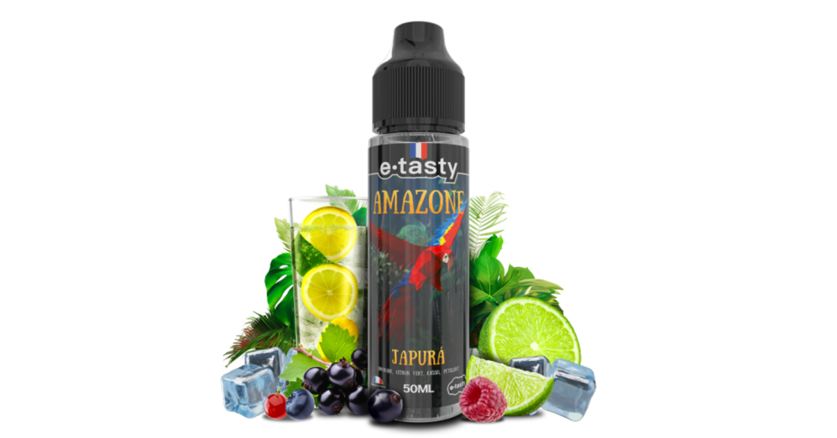 e liquide amazone E-liquide Machado 50 ml AMAZONE par e.tasty