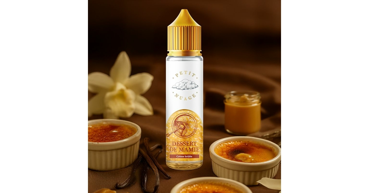 Dessert de Mamie 60 ml  Eliquide Petit Nuage gourmand