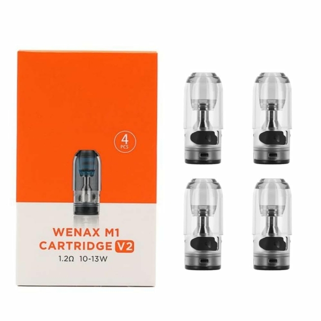 pack de 4 pods 2ml wenax m1 + résistance geekvape CALIBURN G3 LITE KOKO