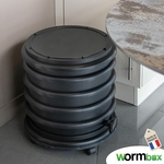 Wormbox 4 Plateaux Noir | Vermicomposteur 4 personnes