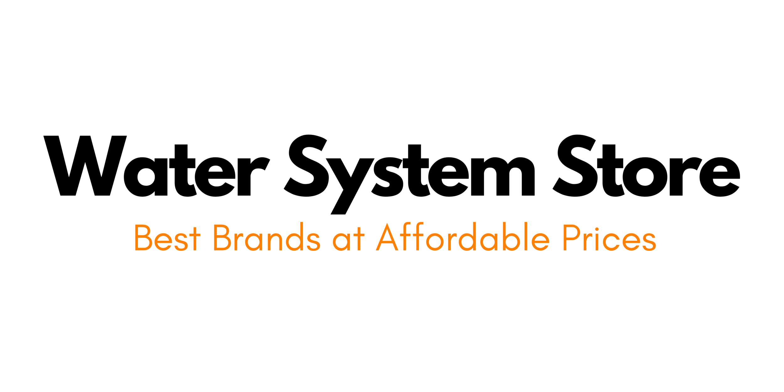 Water System Store - Best Brands At Affordable Prices