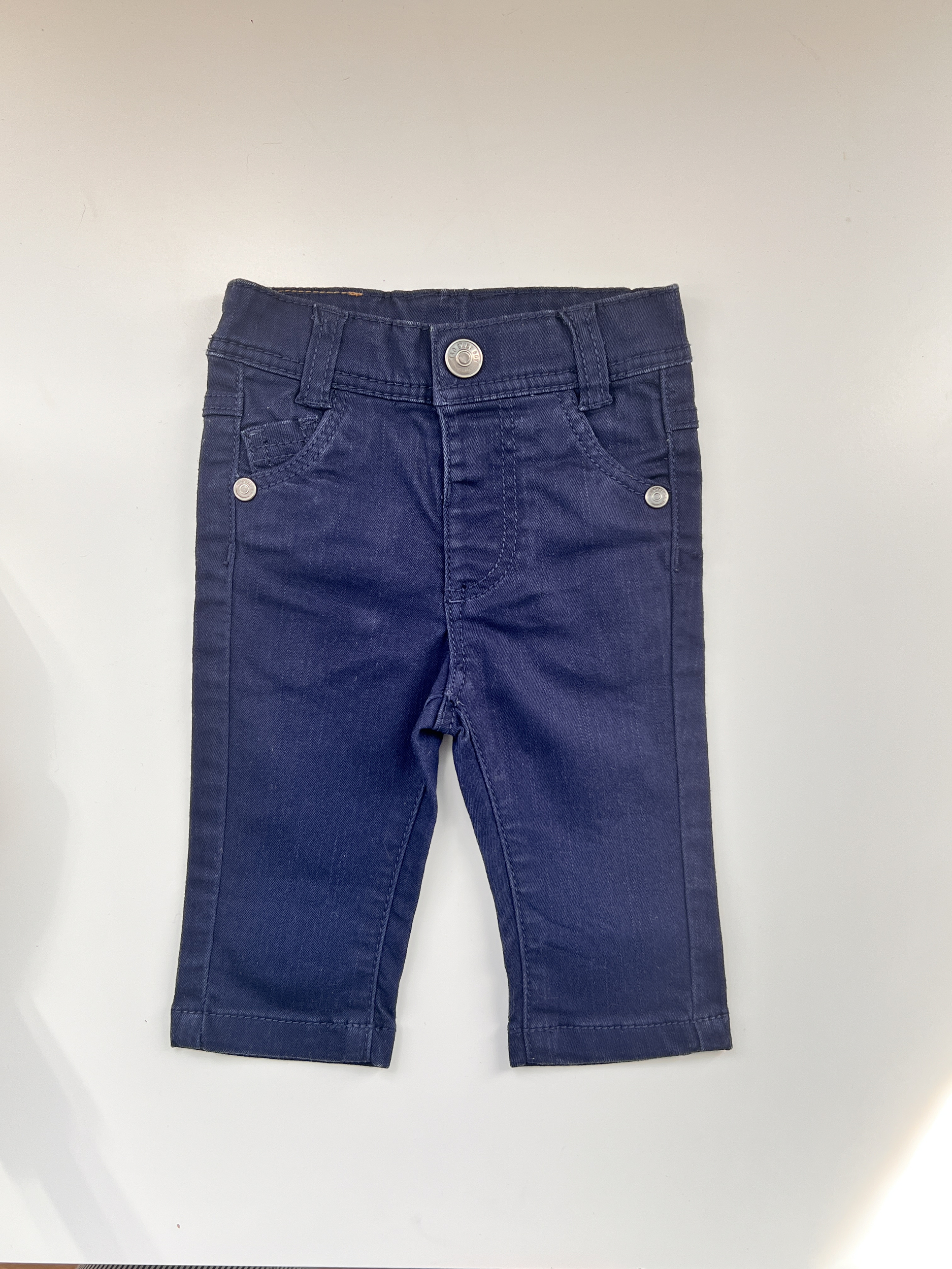 Pantalon jean bleu bébé garçon - Tape à l\'Oeil - 3 mois