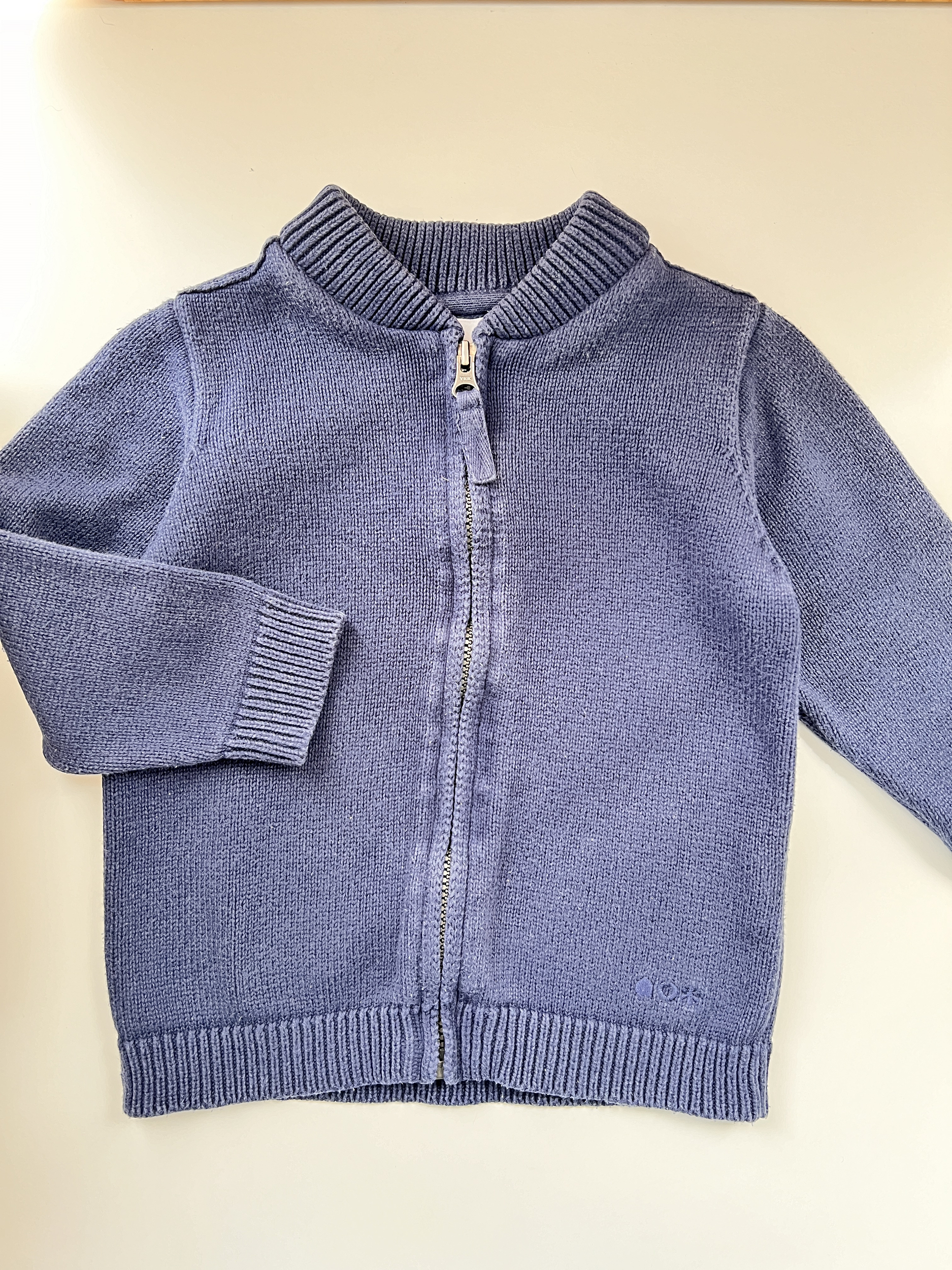 Gilet bleu 100% coton bébé garçon - Du Pareil au Même DPAM - 18 mois