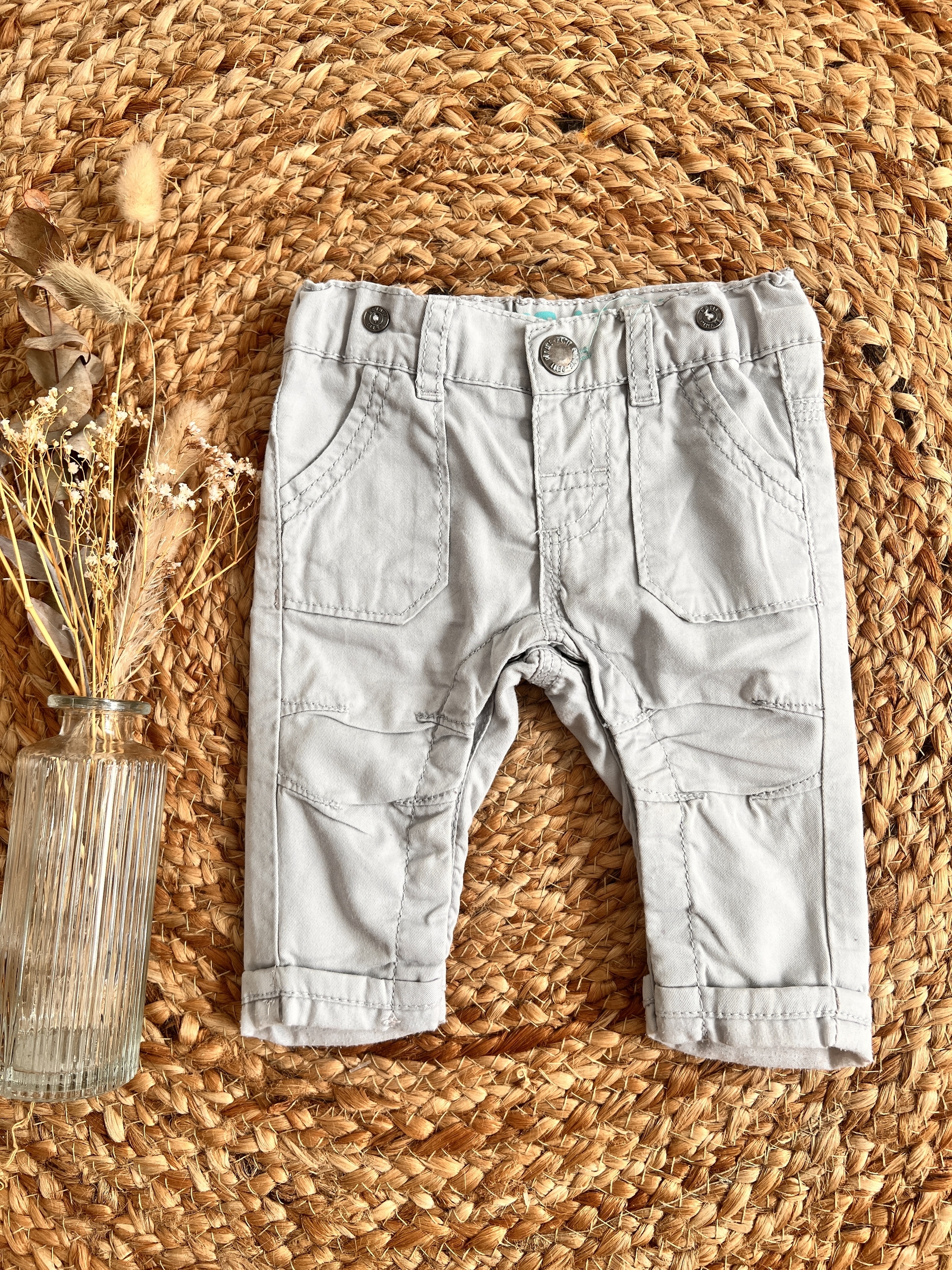 Pantalon gris - Gémo - 1 mois