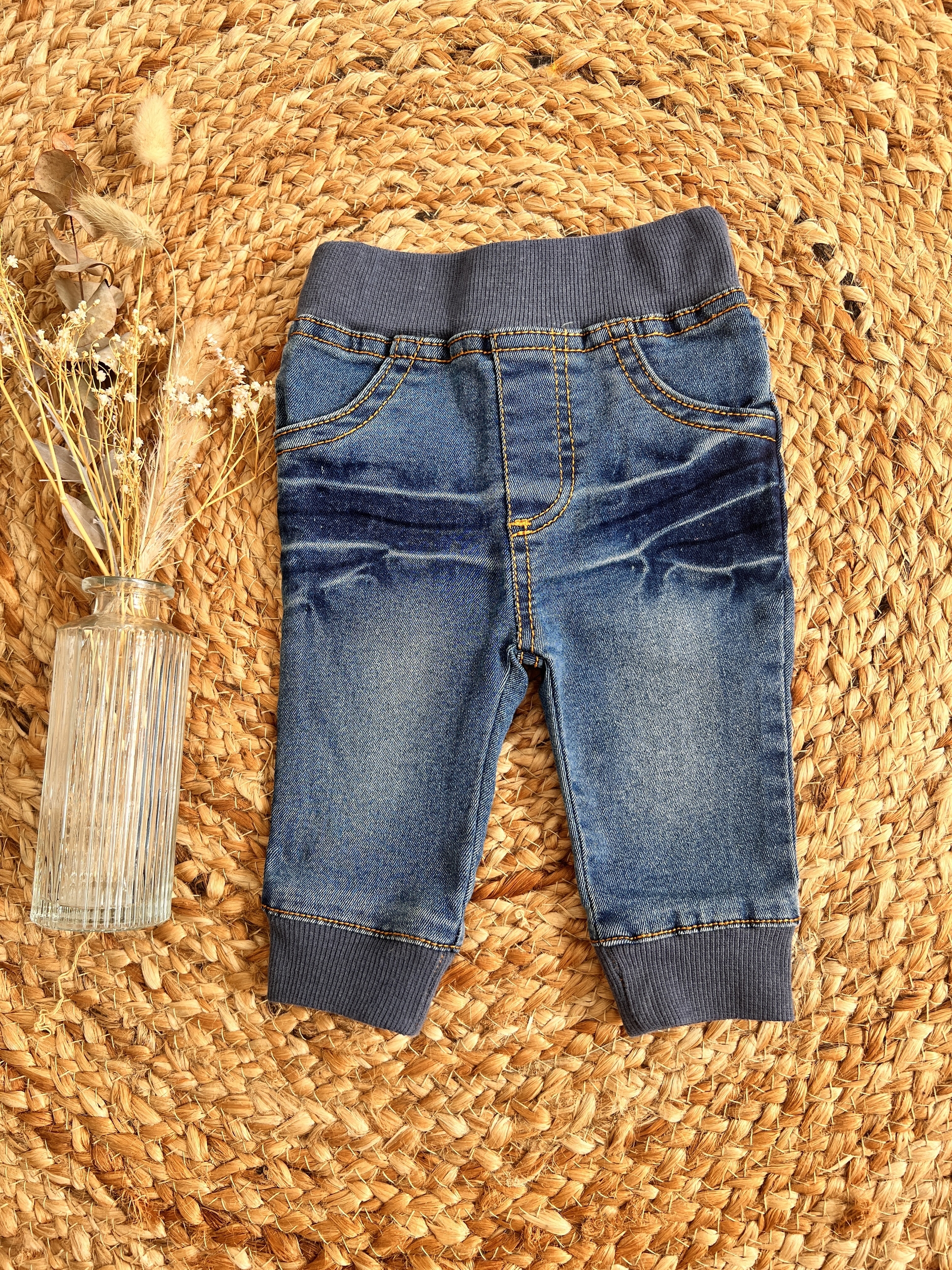Pantalon jean bleu - Zeeman - 1 mois