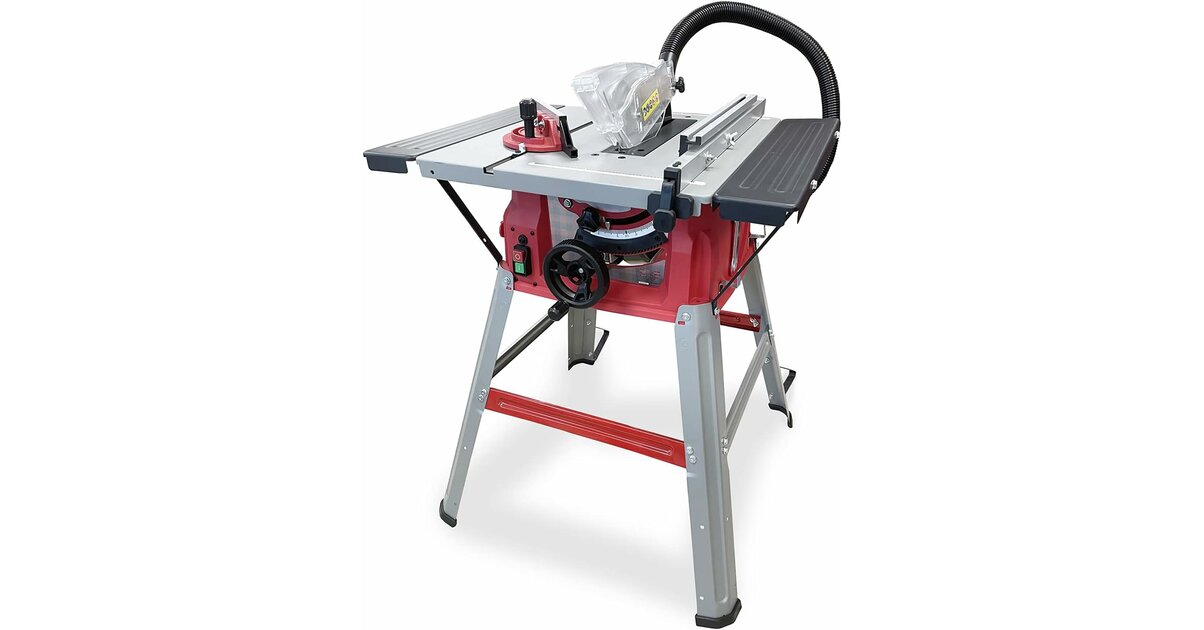 Lumberjack 8" Table Saw with Powerful 1500W Motor