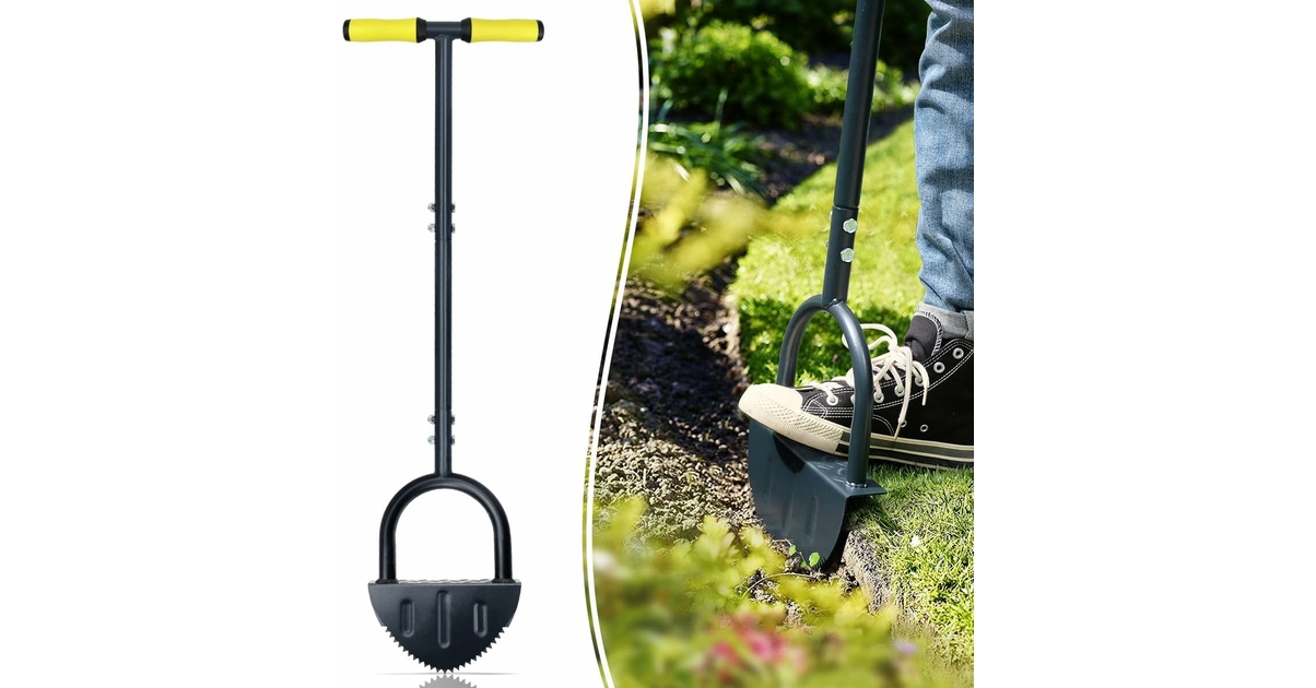 Colwelt Saw Tooth Edger Lawn Tool Ha... Fake Review