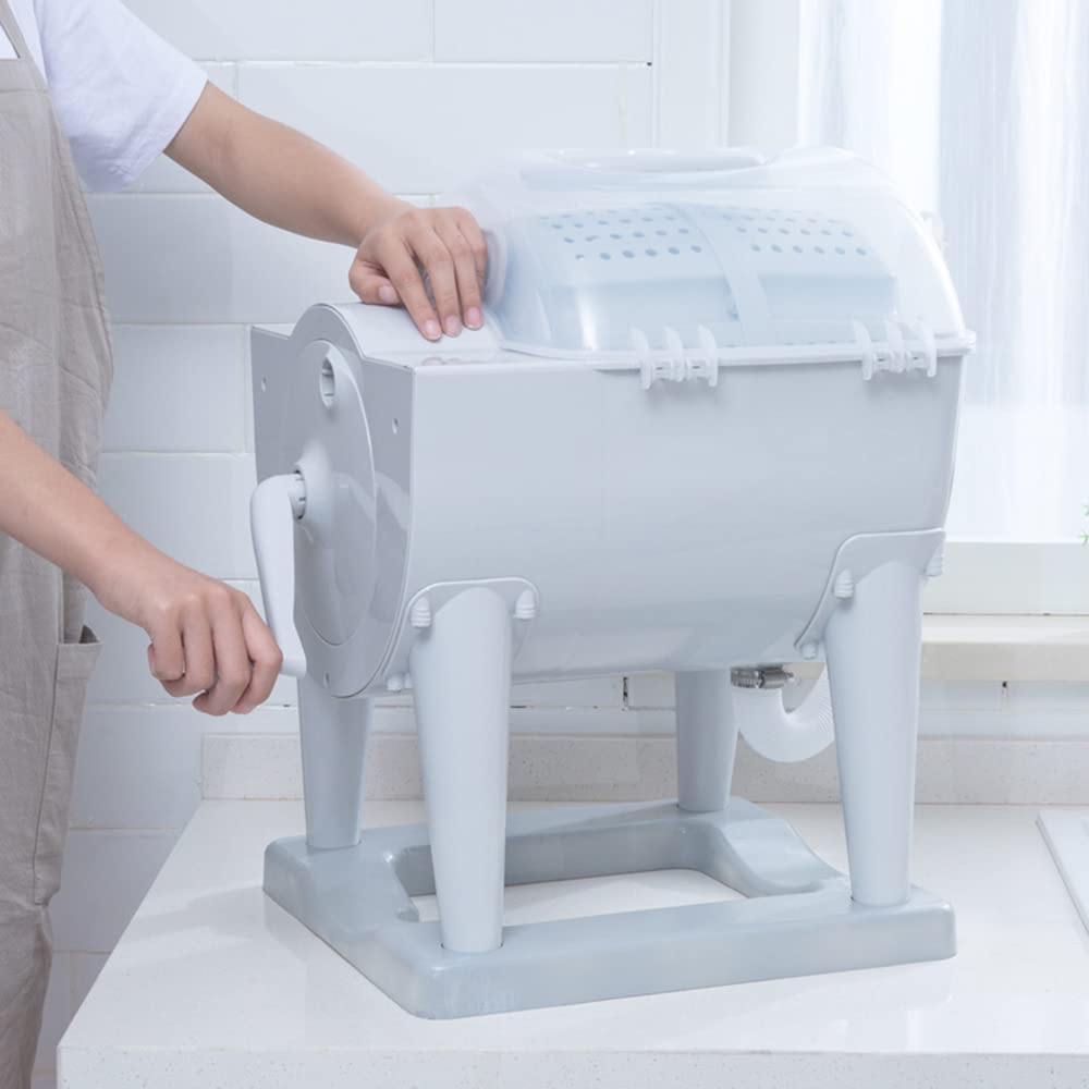 Mini machine à laver portable à manivelle