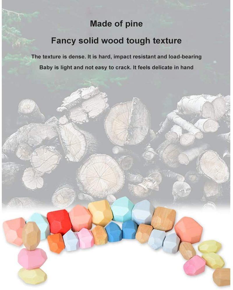 Colorful stones in a close group with bright tones
