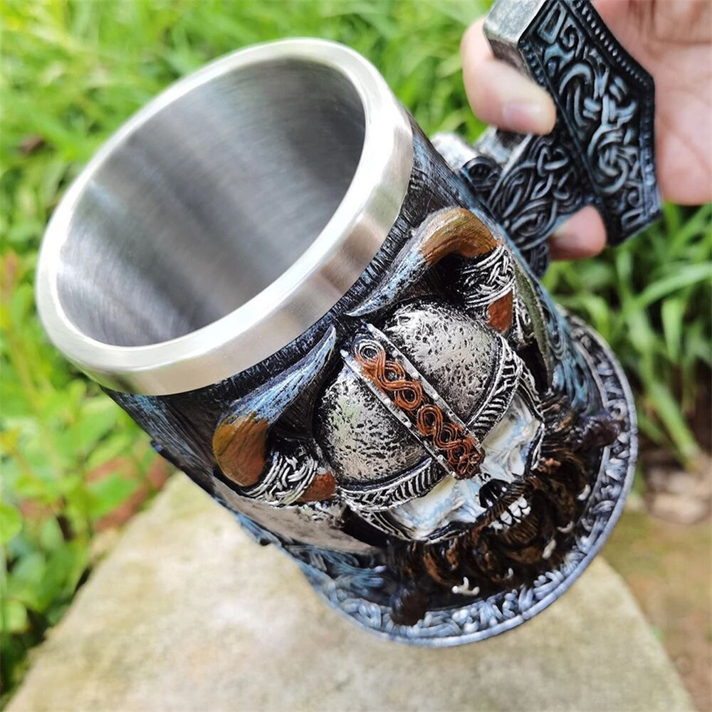4-main-vikings-warrior-style-stainless-steel-danegeld-tankard-mug-medieval-pirate-large-double-layer-drinking-beer-cup-vintage-ornament