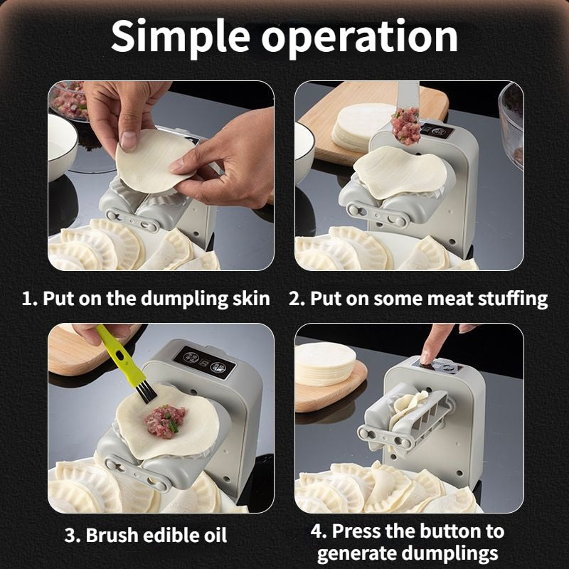 Dumpling maker in a modern kitchen, ready for use