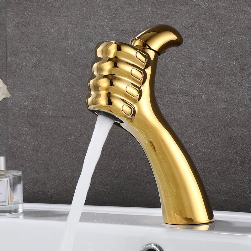 Gold finish close-up