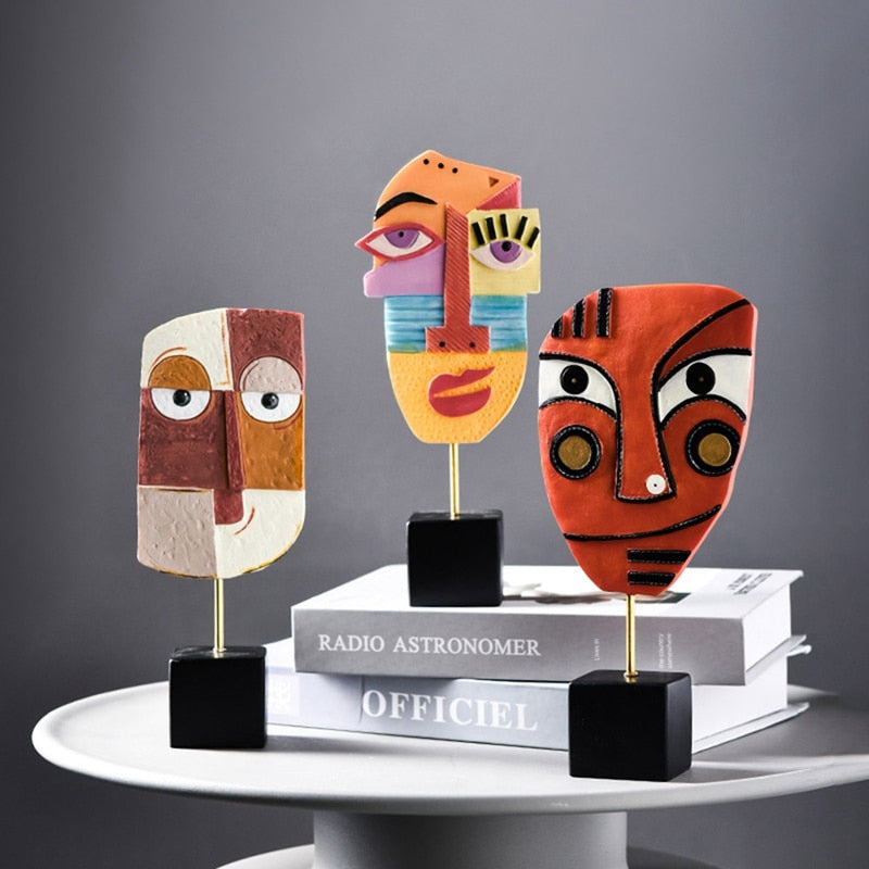 Sculpture detail with bold lines and shapes