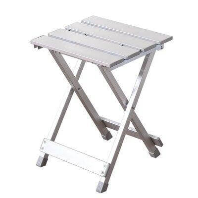 Sturdy legs and locking mechanism close-up