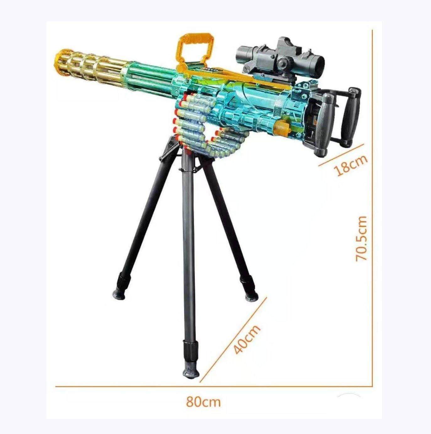 Alternate colorway and styling option of the Continuous Soft Shot Foam Blaster