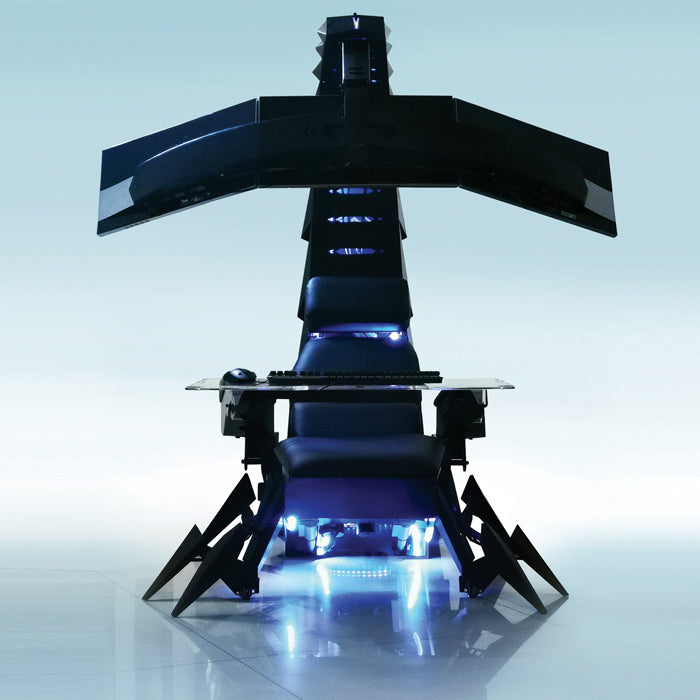 Adjustable armrest detail on Scorpion Gaming Chair