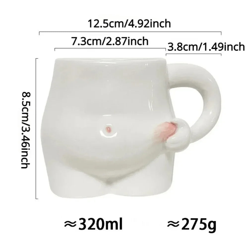 Big Belly mug on a shelf as a decorative piece